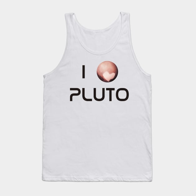 I Love Pluto Tank Top by ryanlaing